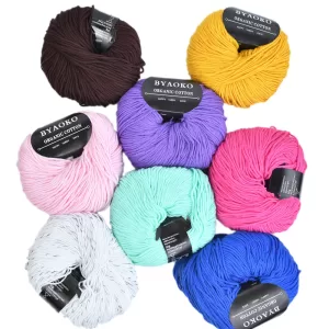 Organic Cotton Yarn – 50g